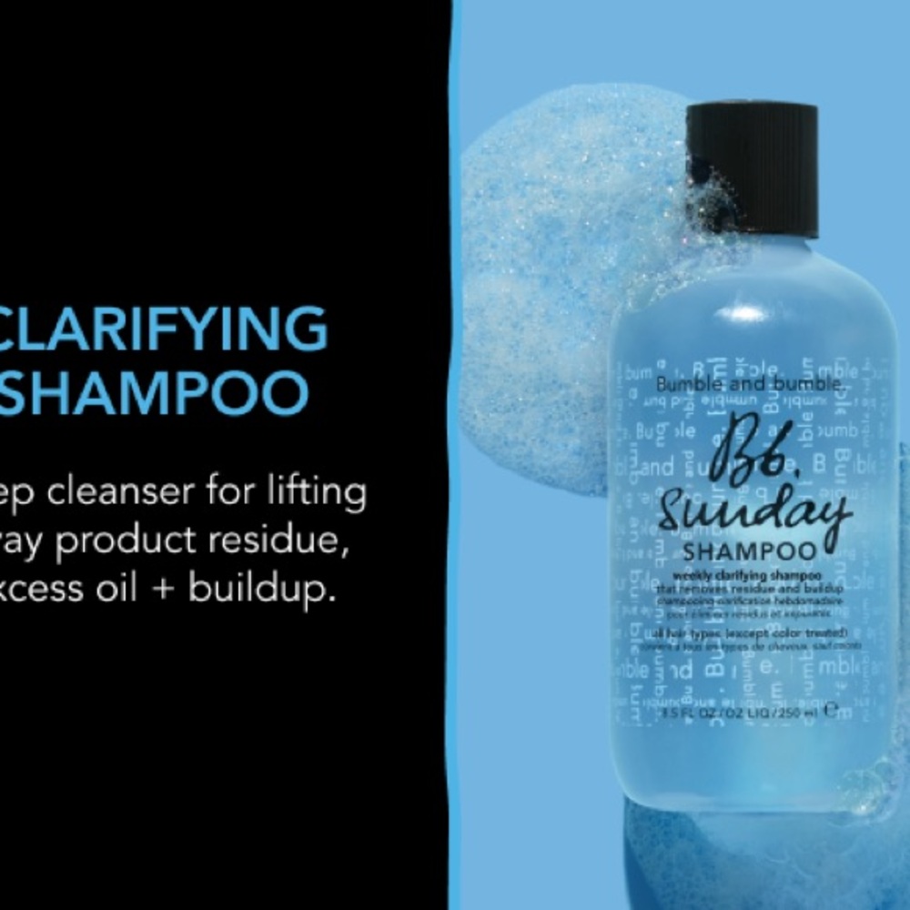 Bumble and bumble Sunday Clarifying Shampoo - Light Blue